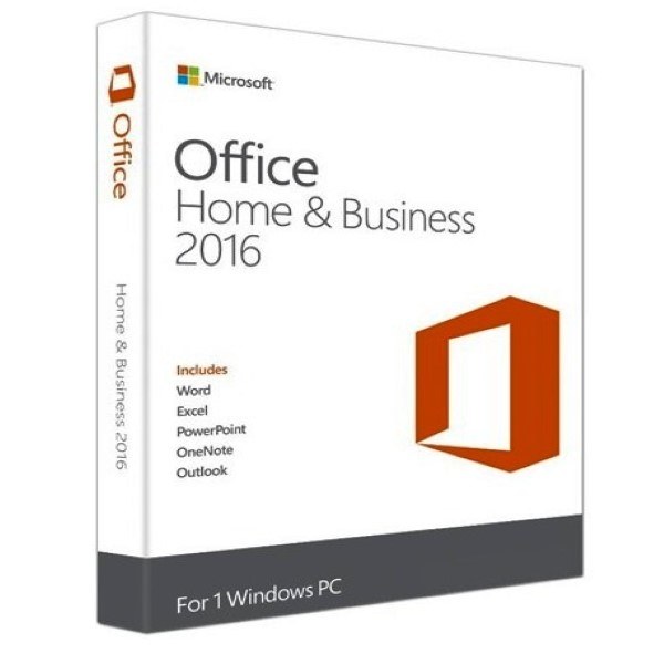 Microsoft Office Home and Business 2016 Caixa T5D-02932